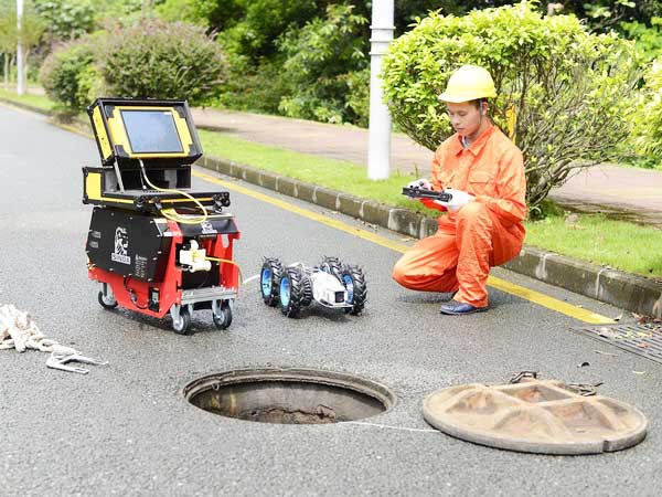 毛道乡管道机器人检测